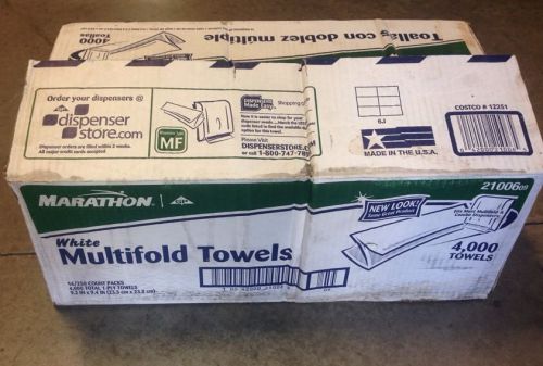 Multifold Multi Fold Paper Towels  NEW - Case of 4,000