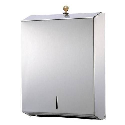 Satin finish high quality stainless steel paper towel dispenser for sale