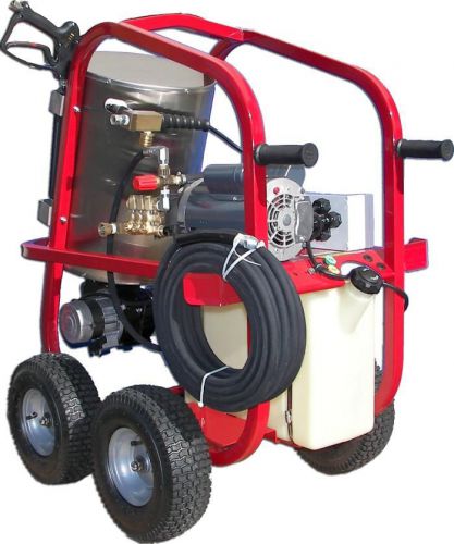 Electric hot water pressure washer - 2,200 psi - 3.4 gpm - 220v - direct drive for sale