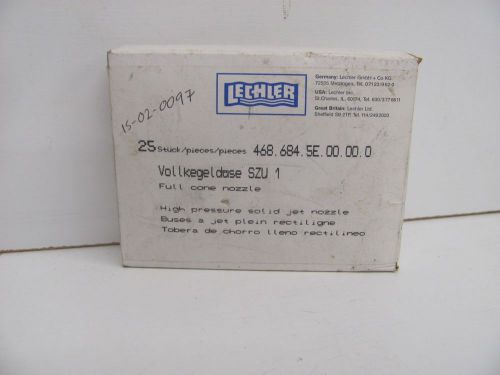 Box of 25  lechler 468.684.5e.00.00.0 full cone nozzle for sale