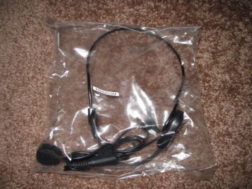 Lot of 50 new headsets boom mic 2 pin plug for sale