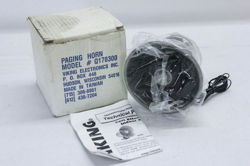 VIKING Electronics 25AE 5&#034; 12W 8 Ohm Outdoor Water Resistant Paging Horn 25AE210