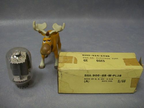 Ge 6ge5 military grade vacuum tube dated 1968 for sale