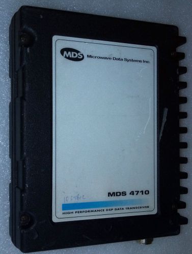 MDS 4710 Series Microwave Data Systems - MDS 4710 Transeiver