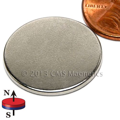 Neodymium Disk Magnets 7/8x1/16&#034; Strong NdFeB Rare Earth Grade N42 Lot 500