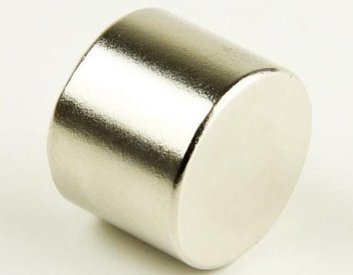 Super strong round circular cylinder magnet rare earth neodymium 25 x 20 mm n50 for sale