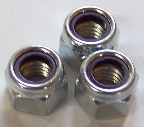 25 qty-nc nylon insert lock nut 3/4-10 zp(15865) for sale