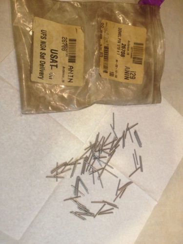 70+ steel dowel pins  1/16&#034; x 1&#034; long.   1/16&#034; diameter for sale