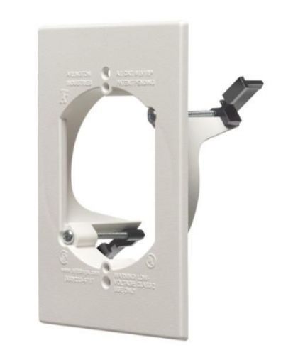 NEW Arlington LV1RP 1-Gang Low Voltage Mounting Bracket Quick Mount, White,