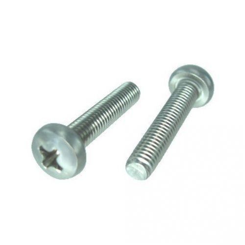 2.5 mm x 20 mm pan head metric machine screws (pack of 12) for sale