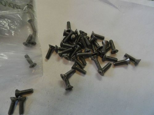 8-32 x 5/8&#034; stainless flat head socket cap screws for sale
