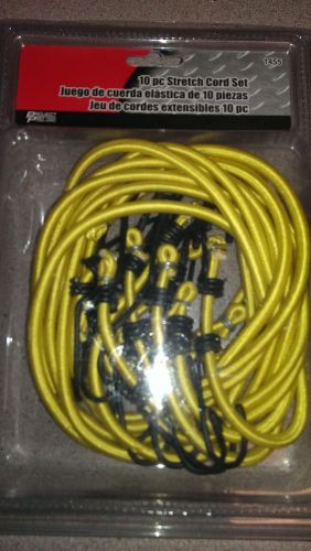 PROJECT PRO 10 PIECE BUNGEE STRETCH CORD ASSORTMENT SET 1455