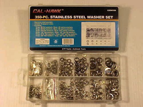 350pc  STAINLESS STEEL WASHER ASSORTMENT SET