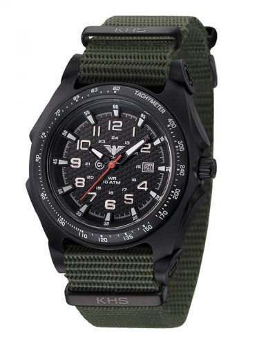 Police watches, khs black sentinel, analog, c1-illumination, germany army watch for sale