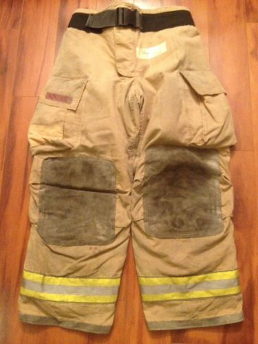 Firefighter pbi bunker/turn out gear globe g xtreme used 38w x 30l 06&#039; guc for sale