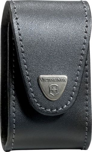 Victorinox vn33240 swisschamp xltpouch black leather belt pouch made to fit vn for sale