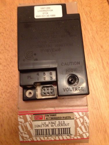 New in box carrier lh 33wz 513 ignitor module with lockout icm269 mint condition for sale