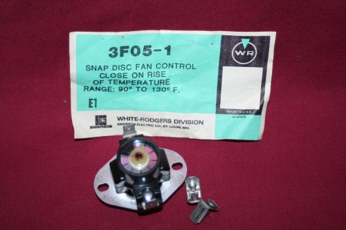 NOS White Rogers 3F05-1 Snap Disc Fan Control