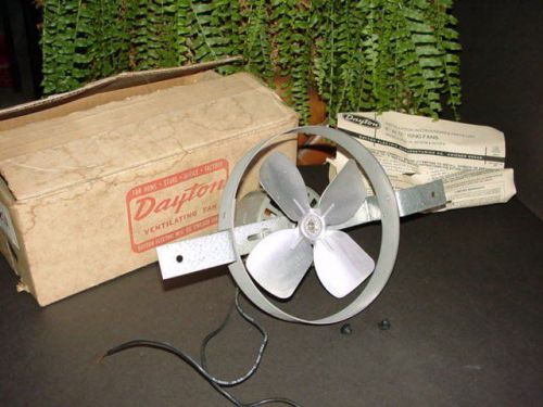 Dayton 6 inch ring fan 2c221a - ventilating - 1/100 hp 150 cfm - motor 3m534 for sale