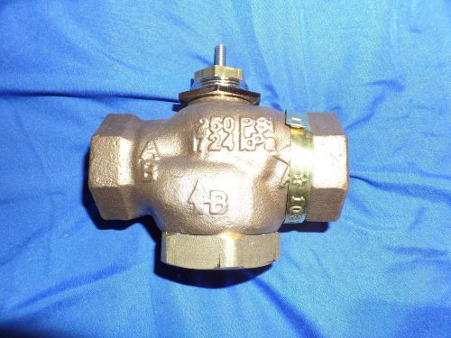 Schneider electric  t.a.c. 1-1/4&#034; port control valve body vb-7313-0-4-9 for sale
