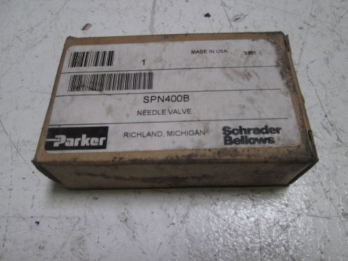 PARKER SPN400B NEEDLE VALVE *NEW IN A BOX*