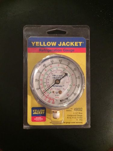 Yellow jacket refrigeration gauge for sale