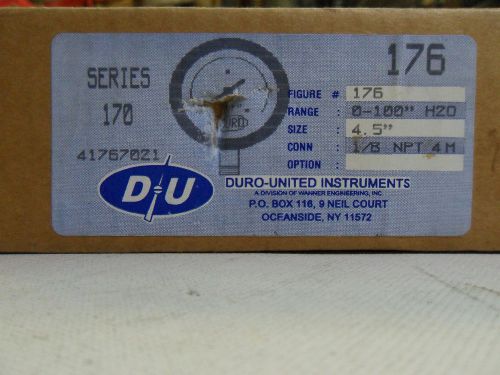 (e5) 1 new duro-united series 170 4.5&#034; gauge for sale