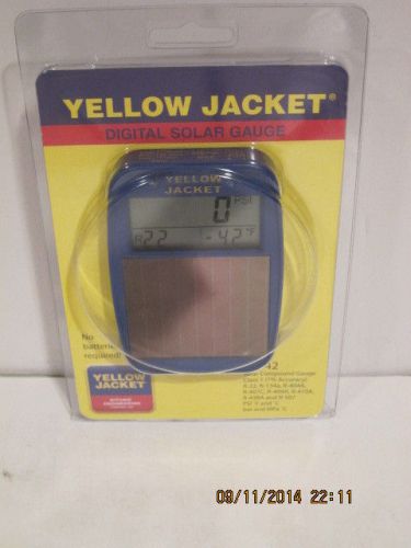 Yellow jacket 49042 lo side solar gauge, brand new in sealed pack, free shipping for sale