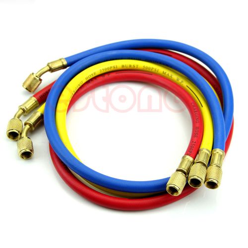 Sell 36&#034; a/c charging hose set f hvac air condition refrigerant r12 r22 r502 hot for sale