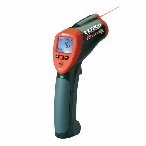 EXTECH 42540 High Temperature IR Thermometer, US Authorized Distributor / NEW