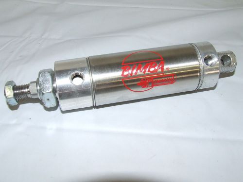 BIMBA STAINLESS STEEL PNEUMATIC DOUBLE ACTING CYLINDER NR-172-DXP