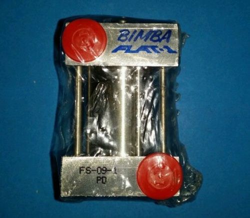 *NEW* Bimba Flat -1 Square 1in. Body Air Cylinder  FS-09-1