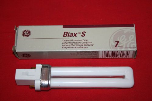 NEW GE Biax S Compact Fluorescent Lamp Bulb - F7BX/SPX41 F7BX/840 - 7 W - BNIB