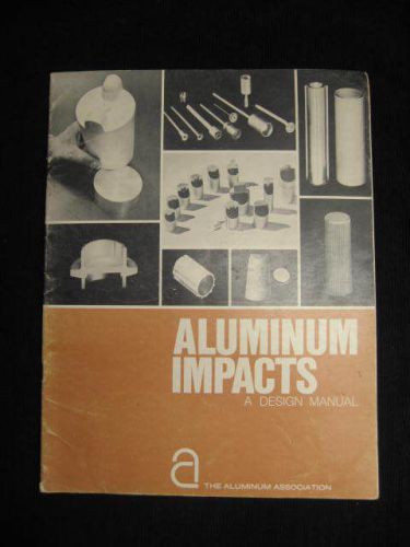 Vintage 1970 Aluminum Impacts Design Manual