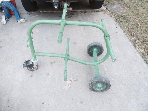 GREENLEE 909 Wire Caddy, Wheeled Cart,6 Spindle, 225Lb Cap Must Electrician Tool