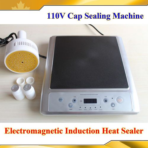 Heat sealer machine for bottle lid cap sealing gasket electromagnetic induction for sale