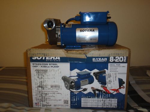 Sotera sv20a1dnsd stainless steel transfer pump for sale