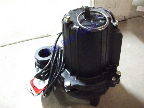 Blue Angel Sewage Pump BSE100 1 HP Cast Iron Commercial Stainless Submersible