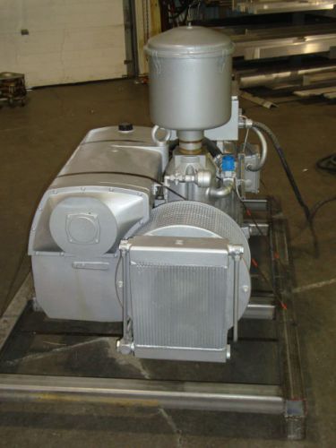 Busch ra0630 - 630 vacuum pump w/starter &amp; stand - low hours for sale