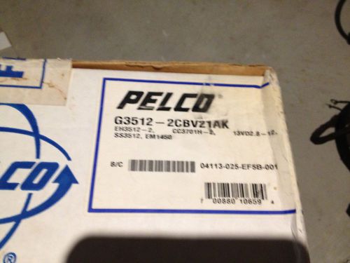 NEW Pelco G2512-2CLV3AK image pack security cameraSystem