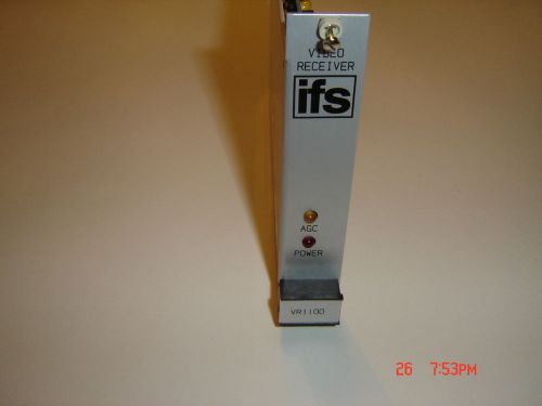 IFS VR1100-R3 Video Receiver with Automatic Gain Control (AGC)