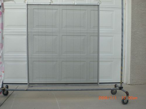 Custom aluminum frame window screens prewired for security . LOCAL  PICKUP ONLY.