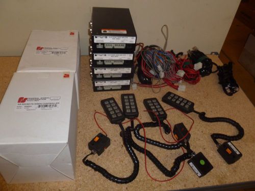 Lot of SIX Federal Signal AS-422/6S FS Model 65001 with Keypad &amp; Wire