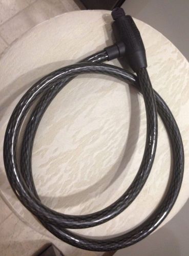Harley davidson motorcycle security cable lock (3/4&#034;) for sale