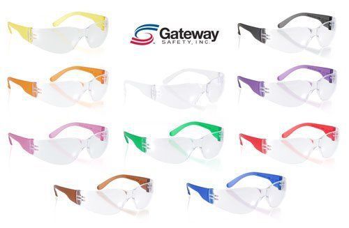 10 Gateway Starlite Safety Glasses - Gumballs SM 3699 - Multi Color Pack
