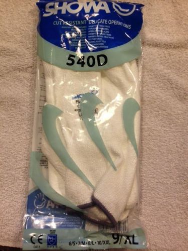 Showa Cut Resistant, High Dexterity Gloves - New In Package SIZE 9/XL