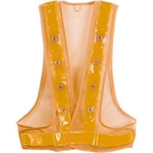 Maxsa innovations 20026 yellow with yellow reflective safety vest with 16 led li for sale