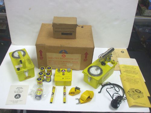 Civil defense cd v-777-1 shelter radiation detection kit geiger counters &amp; more for sale