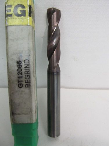 Greene tool systems gt12065, 27/64&#034; carbide, coolant through drill bit - regrind for sale