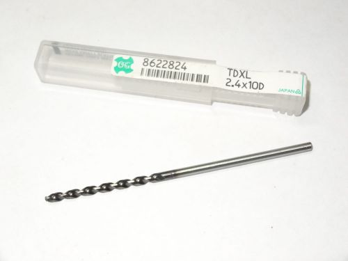 OSG 2.4mm 0.0945&#034; WXL Fast Spiral Taper Long Length Twist Drill Cobalt 8622824